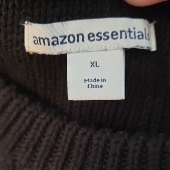 Black Cable Knit Sweater - Picture 2 of 4